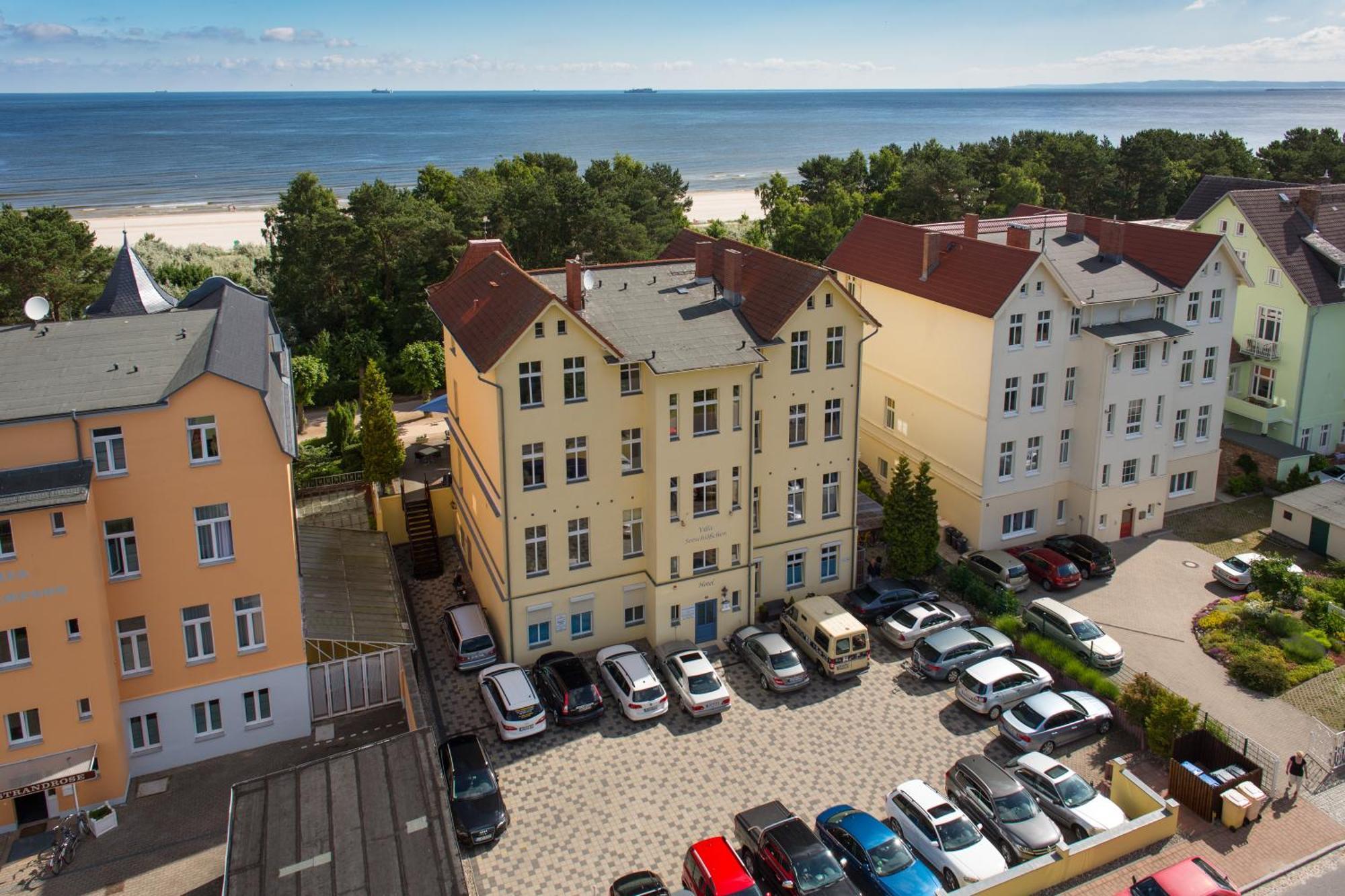 Hotel Villa Seeschloesschen Heringsdorf  Bagian luar foto